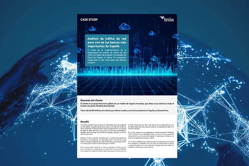 Network Traffic Analysis for one of the most important banks in Spain Network Traffic Analysis,google cloud,sd wan,cloud services system,central bank