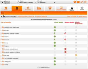 web filtering