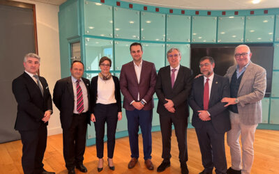 A delegation from COIT visits Teldat headquarters