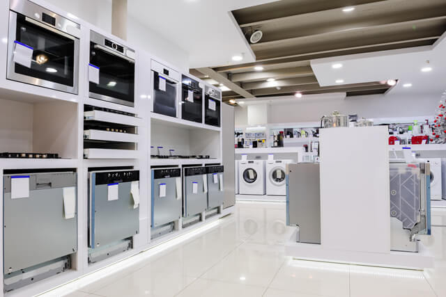 Tiendas de electrodomésticos