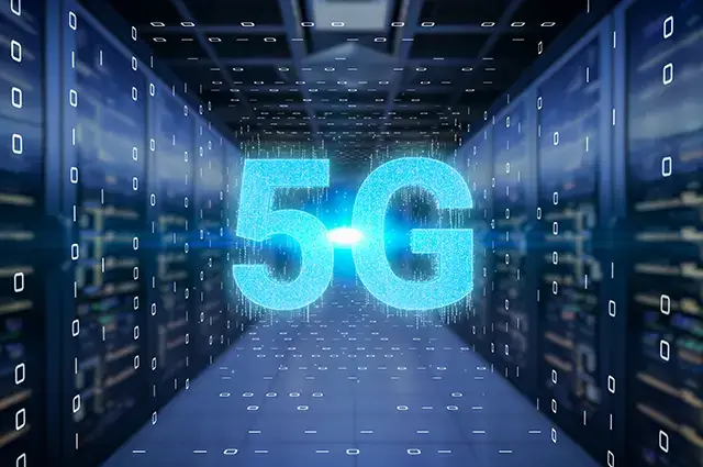 Fiber connectivity combined with 5G stand alone using network slicing and HGFW cybersecurity