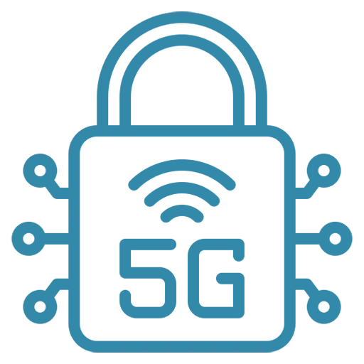 High security and isolation with 5G network slicing