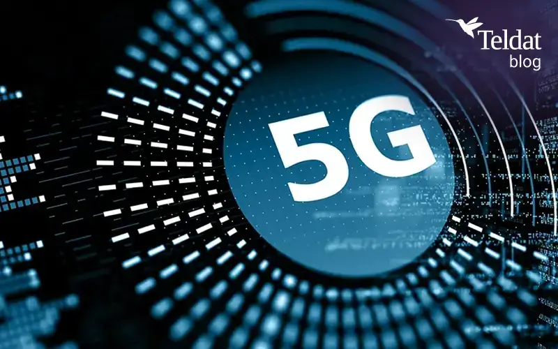 Private 5G networks - Private 5G architecture - Teldat